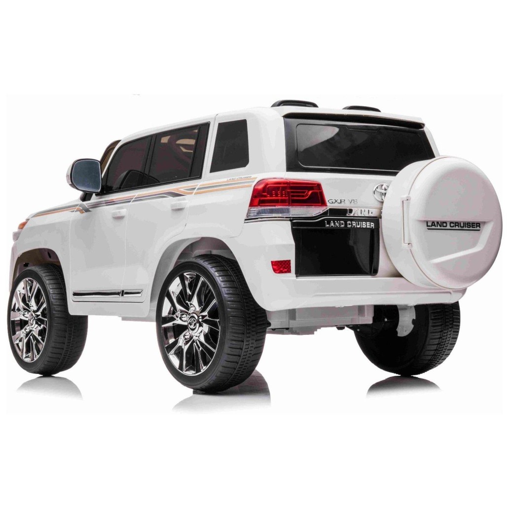 12V Toyota Landcruiser - avto na akumulator, bel 12V Toyota Landcruiser - avto na akumulator, bel