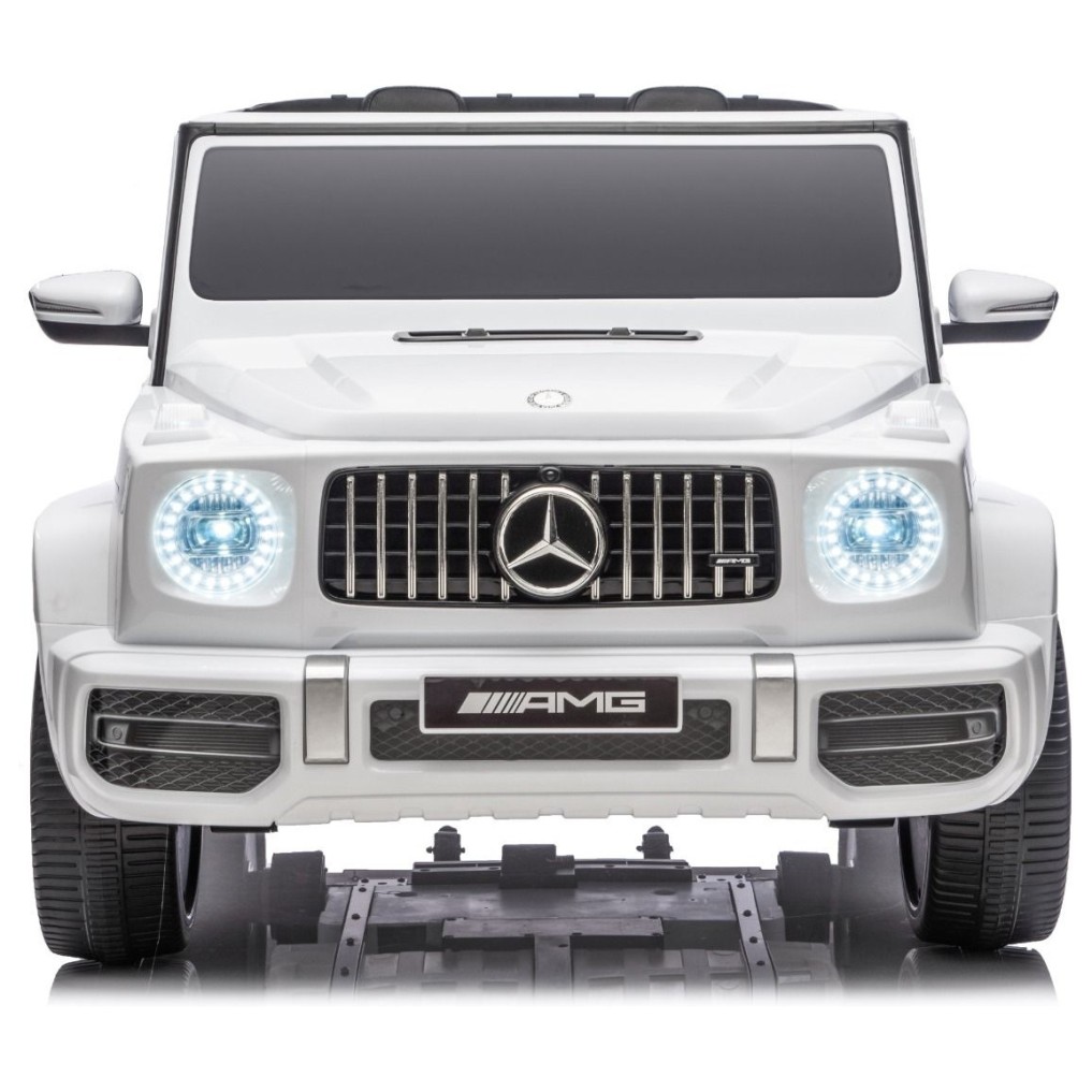 18V Mercedes-Benz G63 AMG 4x4, 200W - auto na akumulator, bijeli 18V Mercedes-Benz G63 AMG 4x4, 200W - auto na akumulator, bijeli