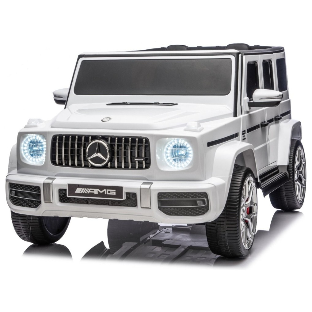18V Mercedes-Benz G63 AMG 4x4, 200W - auto na akumulator, bijeli 18V Mercedes-Benz G63 AMG 4x4, 200W - auto na akumulator, bijeli
