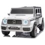 18V Mercedes-Benz G63 AMG 4x4, 200W - auto na akumulator, bijeli 18V Mercedes-Benz G63 AMG 4x4, 200W - auto na akumulator, bijeli