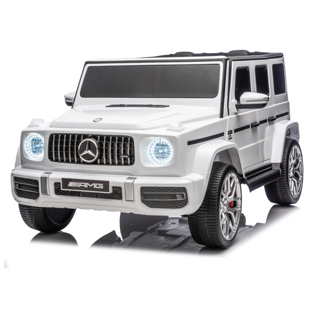 18V Mercedes-Benz G63 AMG 4x4, 200W - auto na akumulator, bijeli 18V Mercedes-Benz G63 AMG 4x4, 200W - auto na akumulator, bijeli