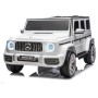 18V Mercedes-Benz G63 AMG 4x4, 200W - auto na akumulator, bijeli 18V Mercedes-Benz G63 AMG 4x4, 200W - auto na akumulator, bijeli