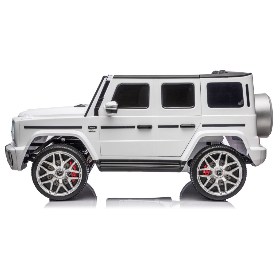 18V Mercedes-Benz G63 AMG 4x4, 200W - auto na akumulator, bijeli 18V Mercedes-Benz G63 AMG 4x4, 200W - auto na akumulator, bijeli