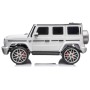 18V Mercedes-Benz G63 AMG 4x4, 200W - auto na akumulator, bijeli 18V Mercedes-Benz G63 AMG 4x4, 200W - auto na akumulator, bijeli