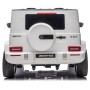 18V Mercedes-Benz G63 AMG 4x4, 200W - auto na akumulator, bijeli 18V Mercedes-Benz G63 AMG 4x4, 200W - auto na akumulator, bijeli