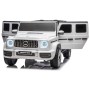 18V Mercedes-Benz G63 AMG 4x4, 200W - auto na akumulator, bijeli 18V Mercedes-Benz G63 AMG 4x4, 200W - auto na akumulator, bijeli