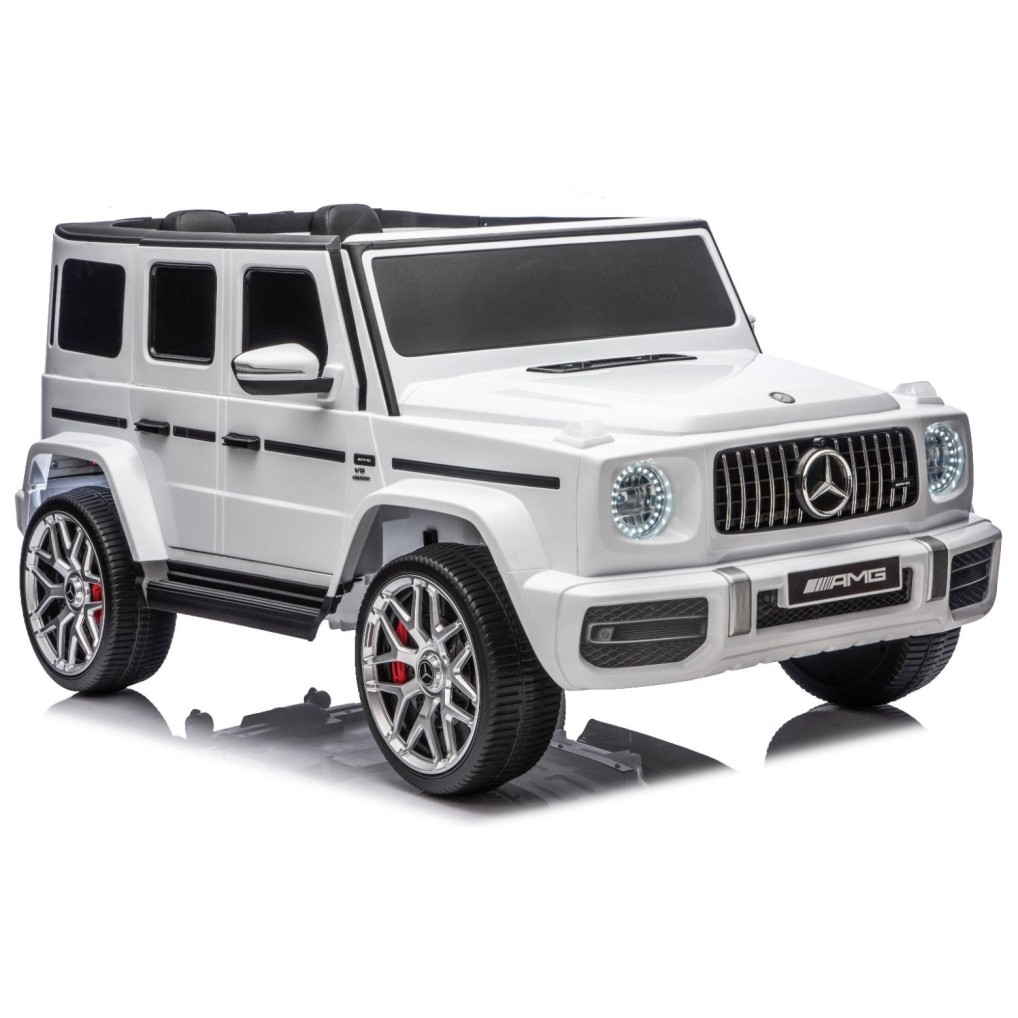 18V Mercedes-Benz G63 AMG 4x4, 200W - auto na akumulator, bijeli 18V Mercedes-Benz G63 AMG 4x4, 200W - auto na akumulator, bijeli