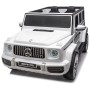 18V Mercedes-Benz G63 AMG 4x4, 200W - auto na akumulator, bijeli 18V Mercedes-Benz G63 AMG 4x4, 200W - auto na akumulator, bijeli