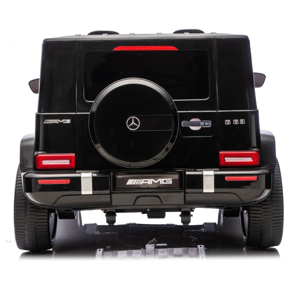 18V Mercedes-Benz G63 AMG 4x4, 200W - auto na akumulator, crni 18V Mercedes-Benz G63 AMG 4x4, 200W - auto na akumulator, crni