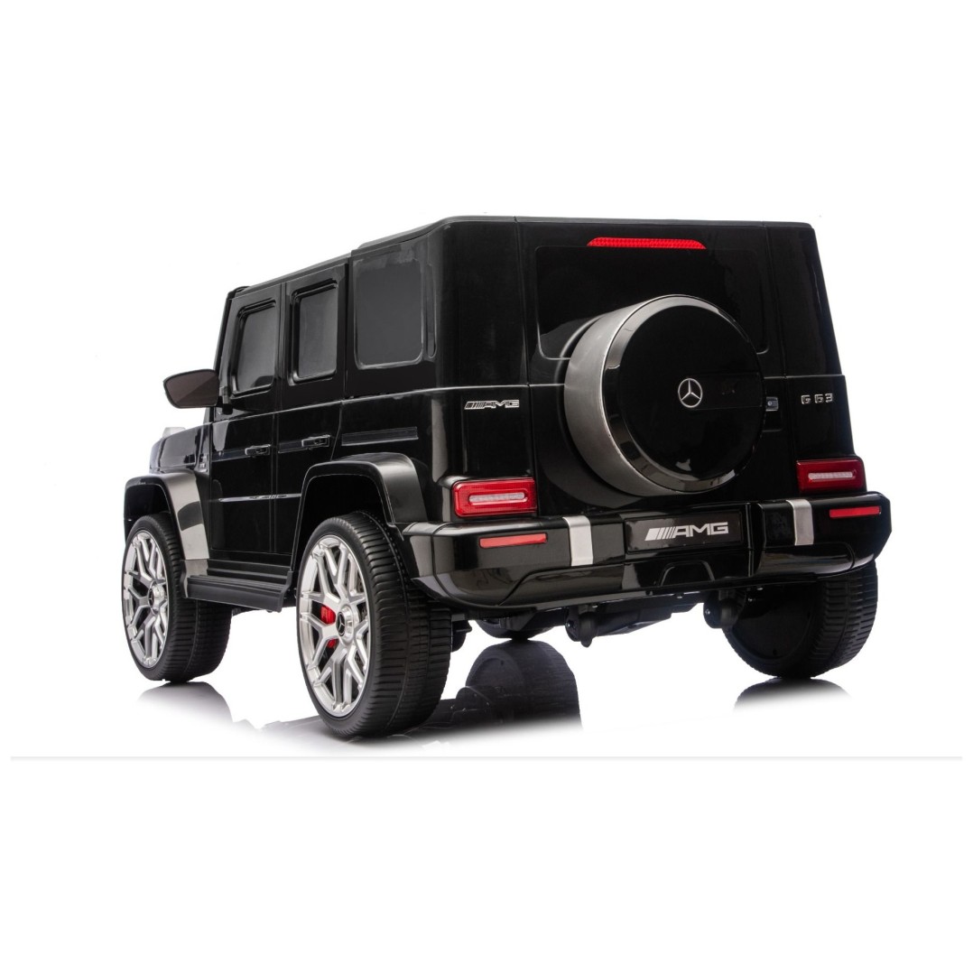 18V Mercedes-Benz G63 AMG 4x4, 200W - auto na akumulator, crni 18V Mercedes-Benz G63 AMG 4x4, 200W - auto na akumulator, crni