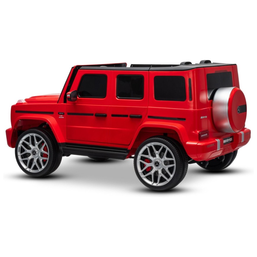 18V Mercedes-Benz G63 AMG 4x4, 200W - auto na akumulator, crveni 18V Mercedes-Benz G63 AMG 4x4, 200W - auto na akumulator, crveni