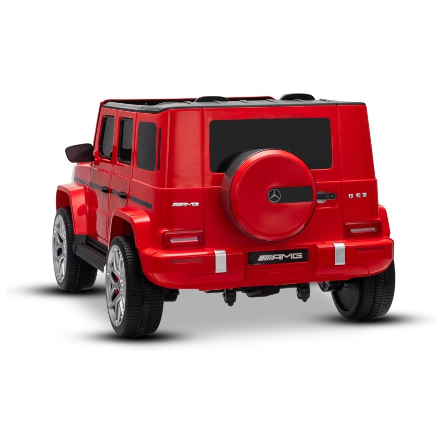 18V Mercedes-Benz G63 AMG 4x4, 200W - auto na akumulator, crveni 18V Mercedes-Benz G63 AMG 4x4, 200W - auto na akumulator, crveni