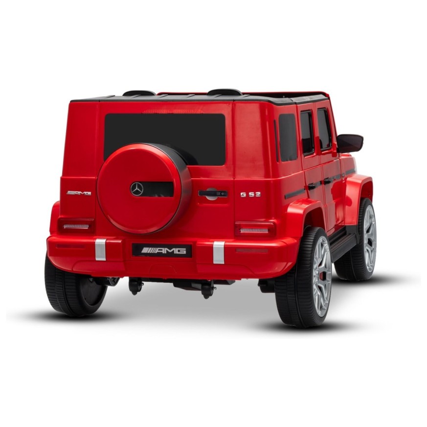 18V Mercedes-Benz G63 AMG 4x4, 200W - auto na akumulator, crveni 18V Mercedes-Benz G63 AMG 4x4, 200W - auto na akumulator, crveni