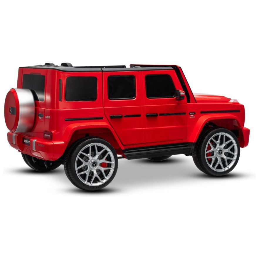 18V Mercedes-Benz G63 AMG 4x4, 200W - auto na akumulator, crveni 18V Mercedes-Benz G63 AMG 4x4, 200W - auto na akumulator, crveni