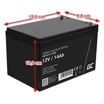 12V nadomestni akumulator 14Ah