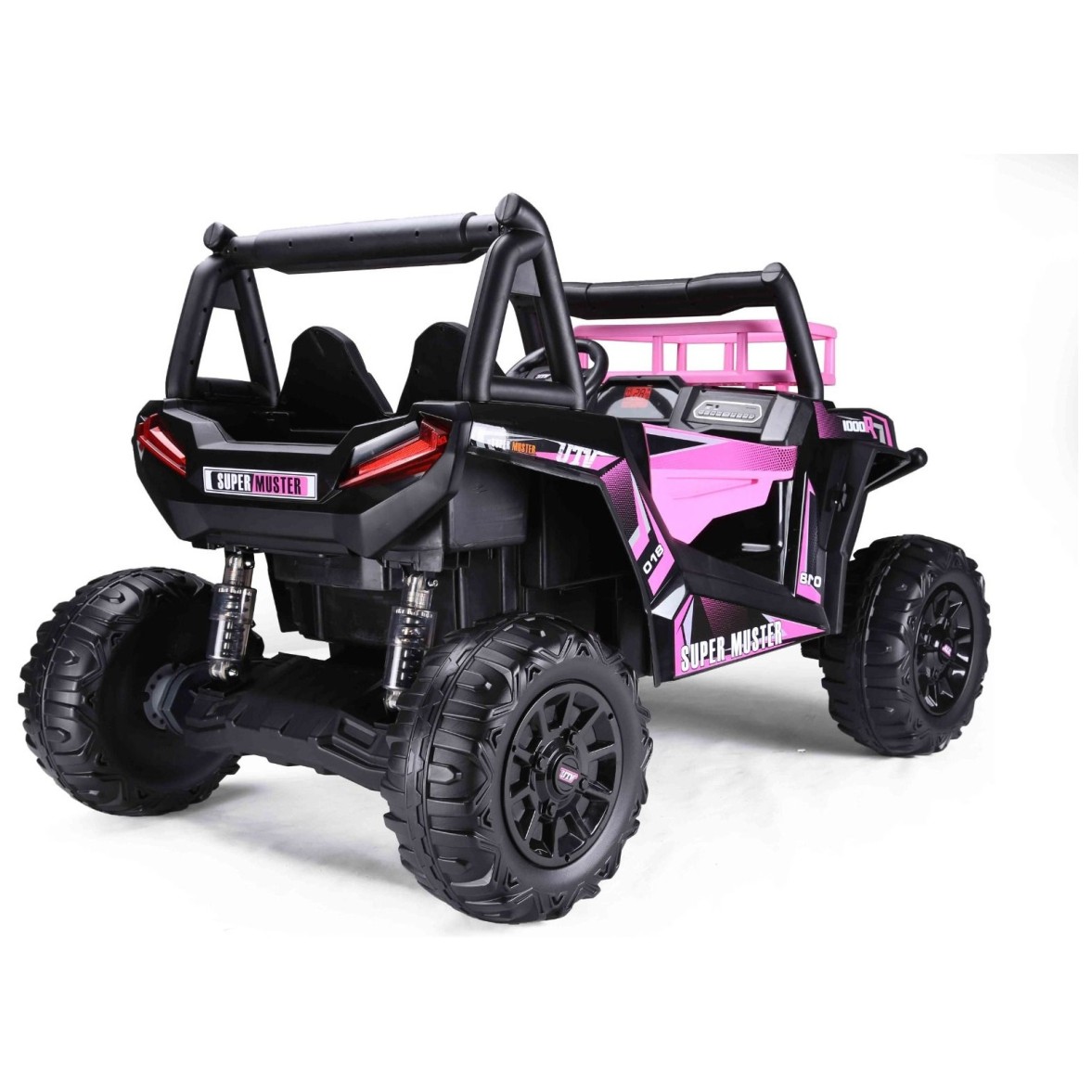22V avto na akumulator UTV, Li-Ion, 400W, do 70kg, pink