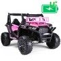 22V avto na akumulator UTV, Li-Ion, 400W, do 70kg, pink