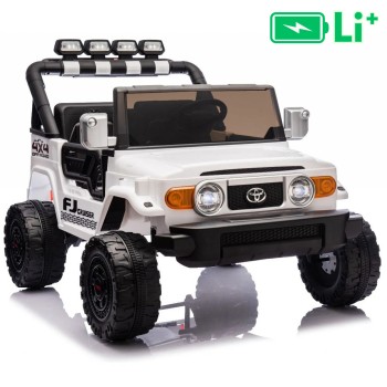 22V avto na daljinca 4x4 Toyota FJ Cruiser XXL, li-ion, bel