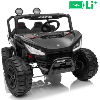 22V avto na akumulator T-REX Ride 4x4, Li baterija, črn