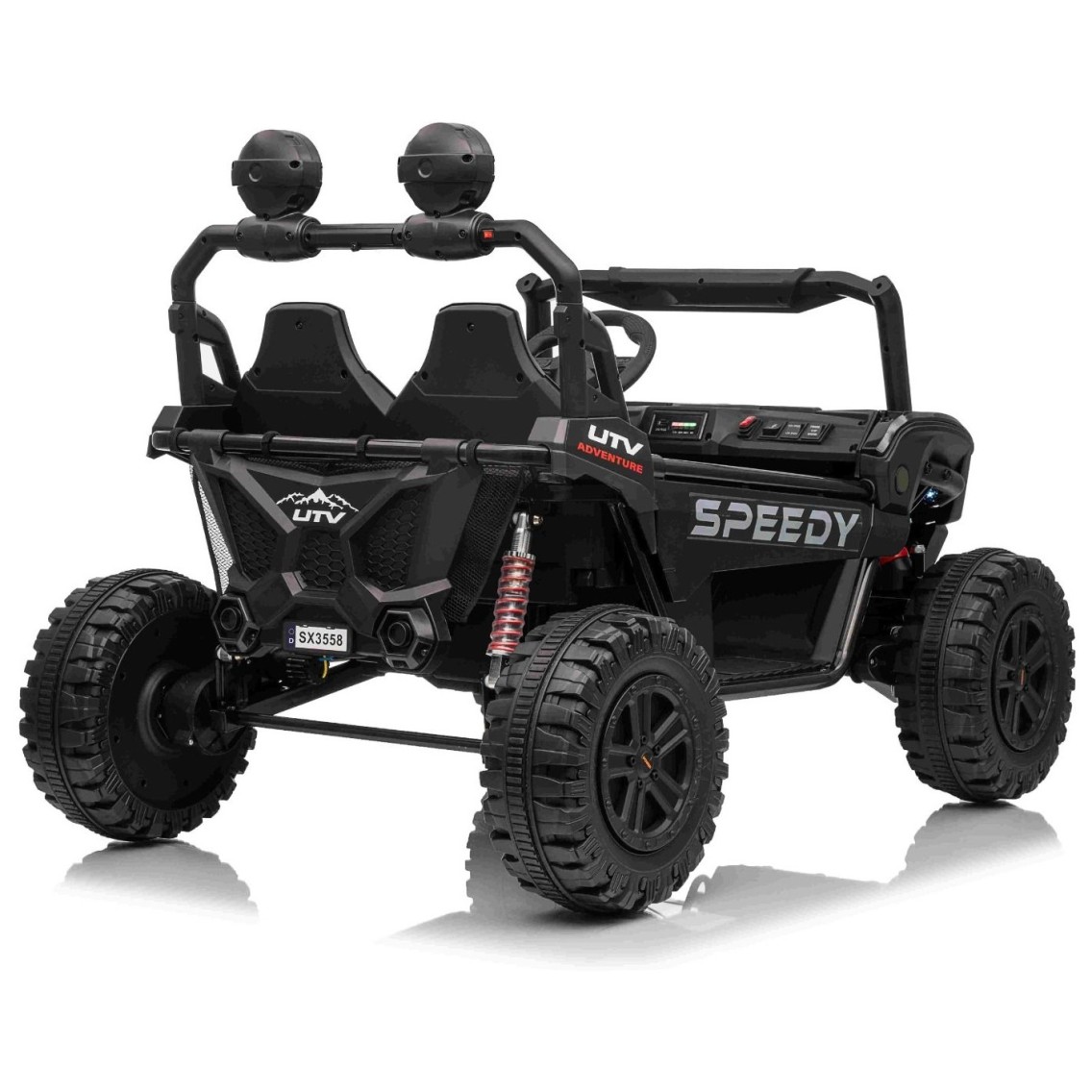 22V avto na akumulator T-REX Ride 4x4, Li baterija, črn