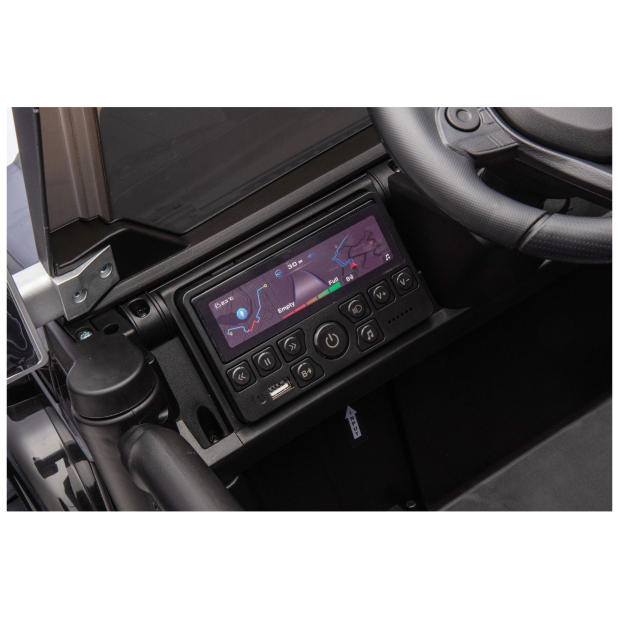 22V avto na akumulator Toyota FJ Cruiser XXL, li-ion, črn