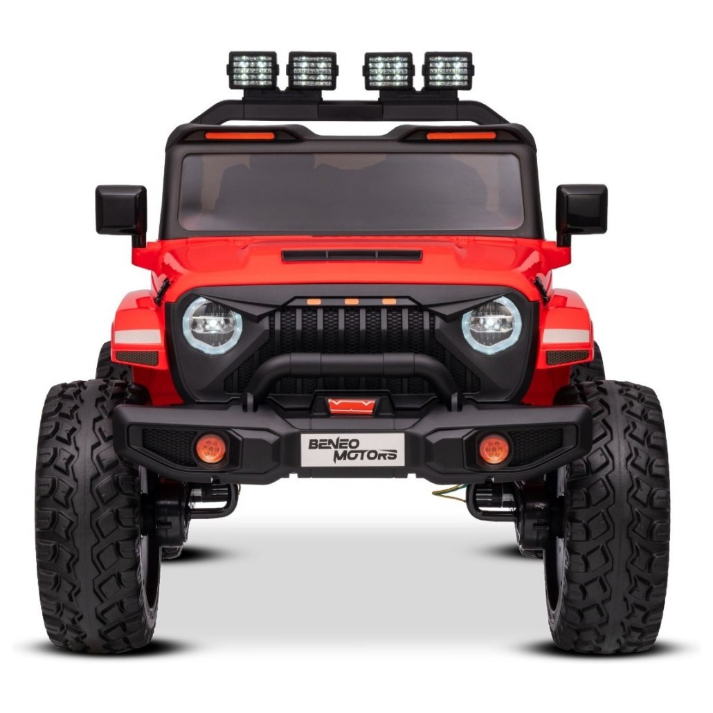 22V avto na daljinca OFFRIDE 4x4, Li baterija, rdeč, Beneo