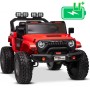 22V auto za djecu OFFRIDE 210W, 4x4, Li baterija, crveni