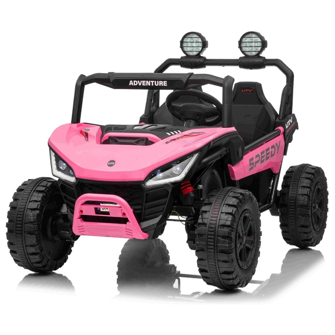 22V električni auto za djevojčice T-REX Ride 4x4, Li baterija, pink