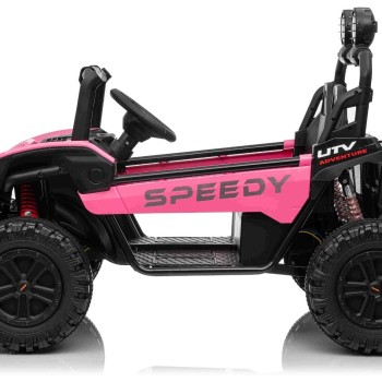 22V avto za deklice T-REX Ride 4x4, Li baterija, pink