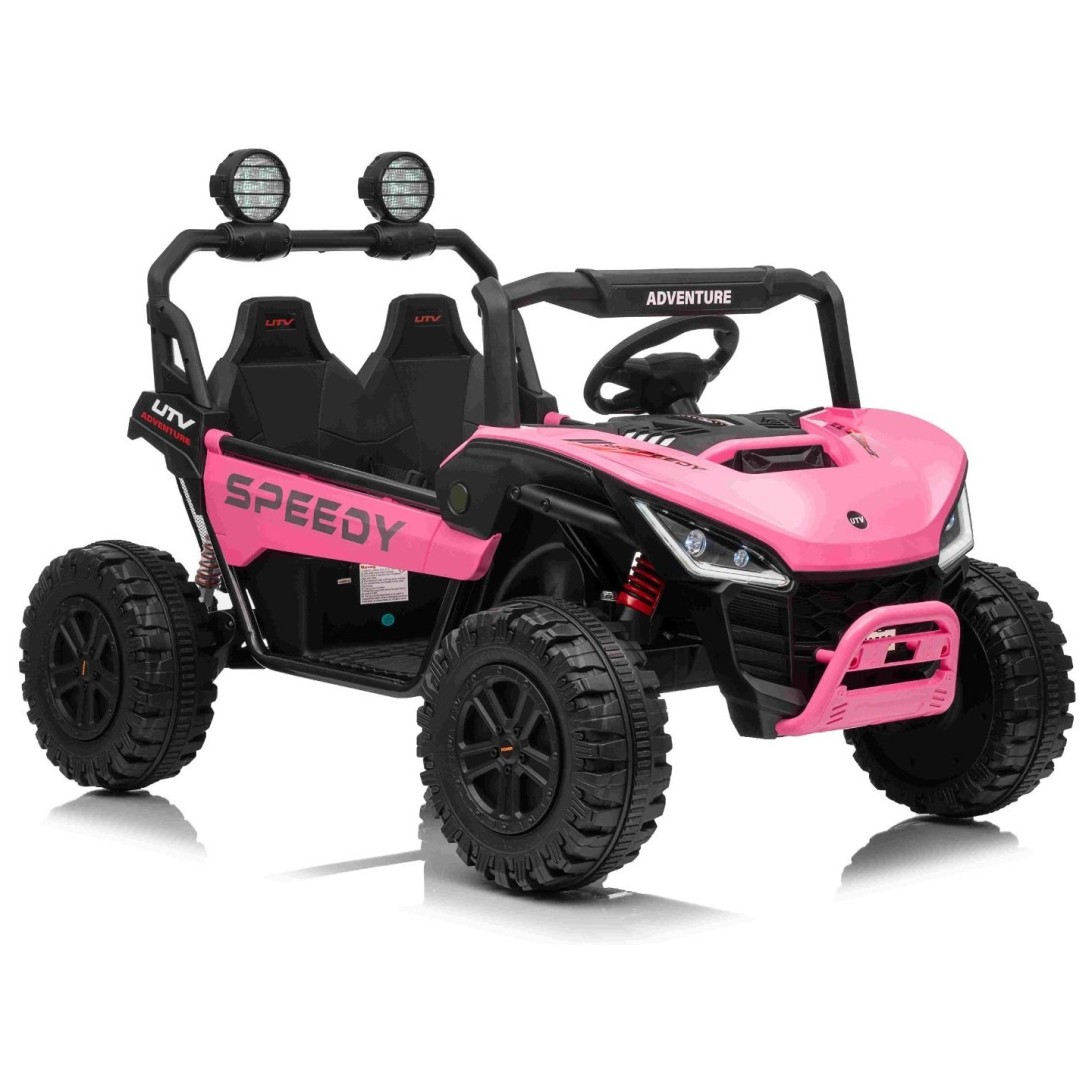 22V električni auto za djevojčice T-REX Ride 4x4, Li baterija, pink