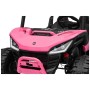 22V električni auto za djevojčice T-REX Ride 4x4, Li baterija, pink