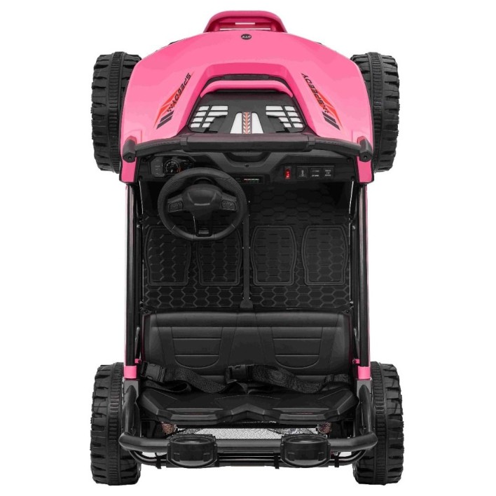22V električni auto za djevojčice T-REX Ride 4x4, Li baterija, pink