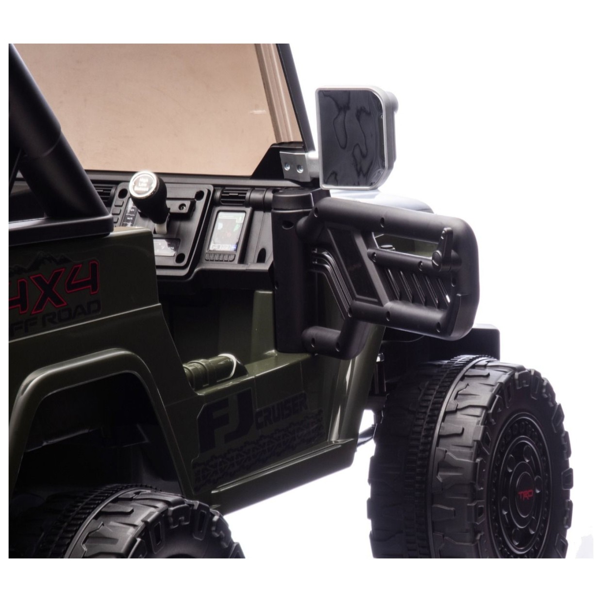 22V avtomobil na daljinca Toyota FJ Cruiser XXL, li-ion, zelen