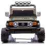 22V avtomobil na daljinca Toyota FJ Cruiser XXL, li-ion, zelen