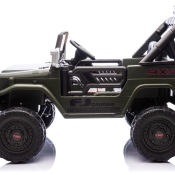 22V avtomobil na daljinca Toyota FJ Cruiser XXL, li-ion, zelen