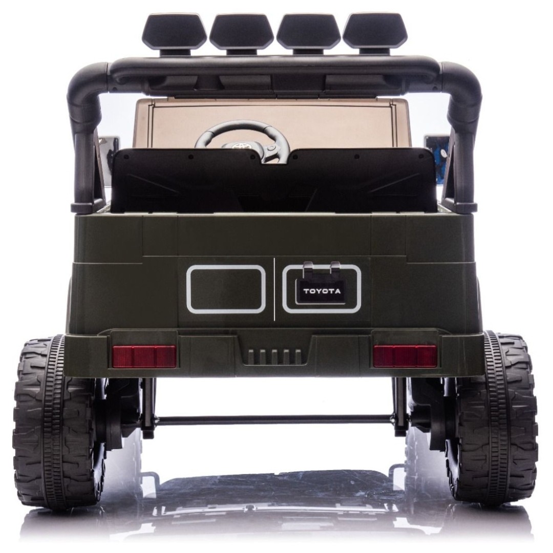 22V avtomobil na daljinca Toyota FJ Cruiser XXL, li-ion, zelen