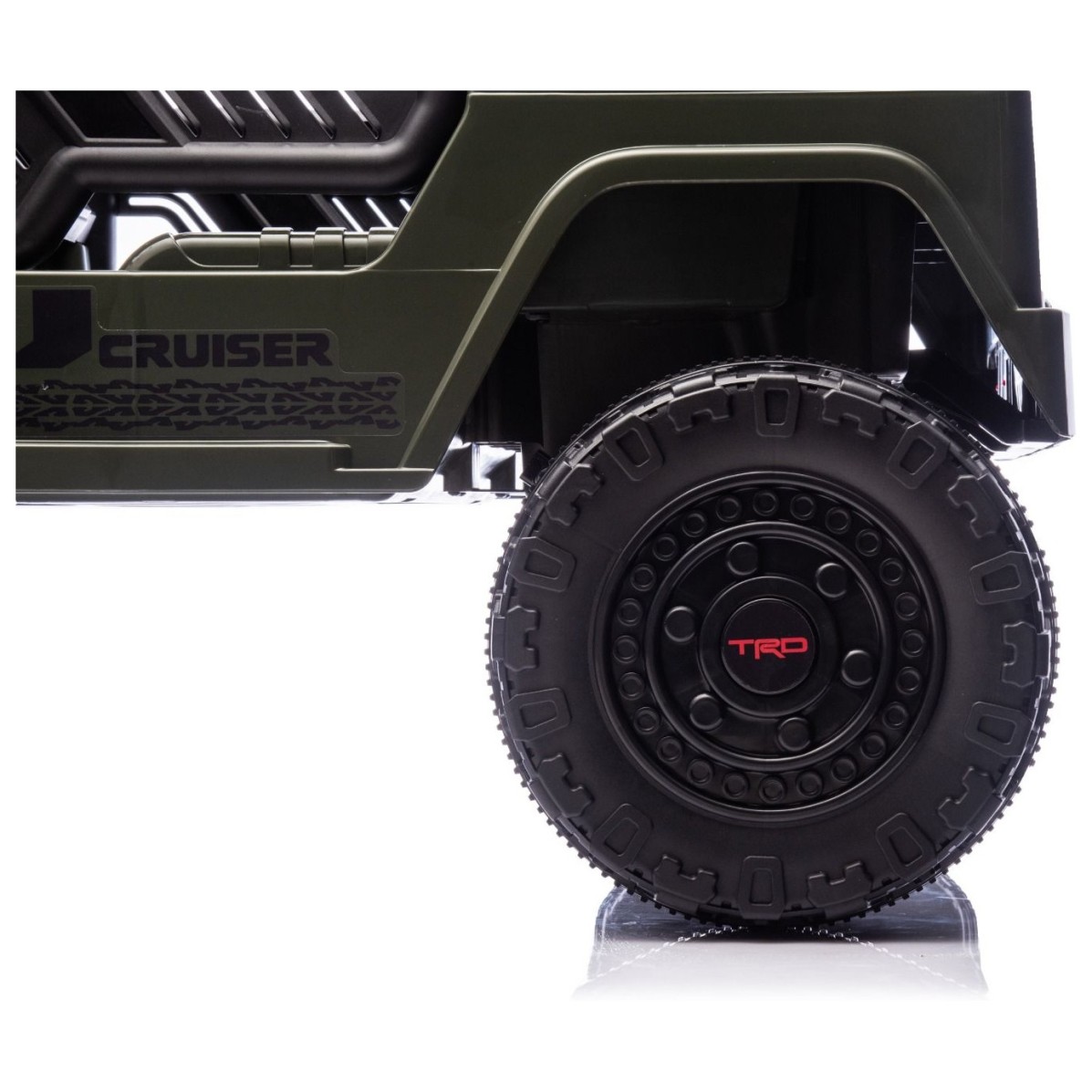 22V avtomobil na daljinca Toyota FJ Cruiser XXL, li-ion, zelen