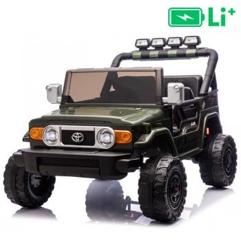 22V avtomobil na daljinca Toyota FJ Cruiser XXL, li-ion, zelen