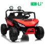 22V avto na akumulator T-REX Ride 4x4, Li baterija, rdeč