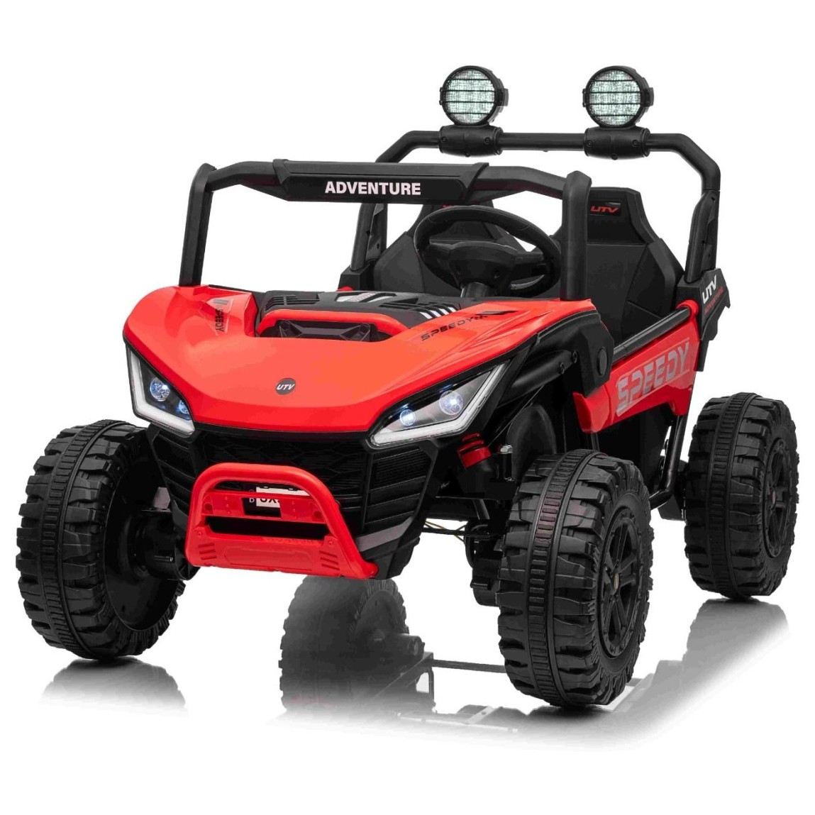 22V avto na akumulator T-REX Ride 4x4, Li baterija, rdeč