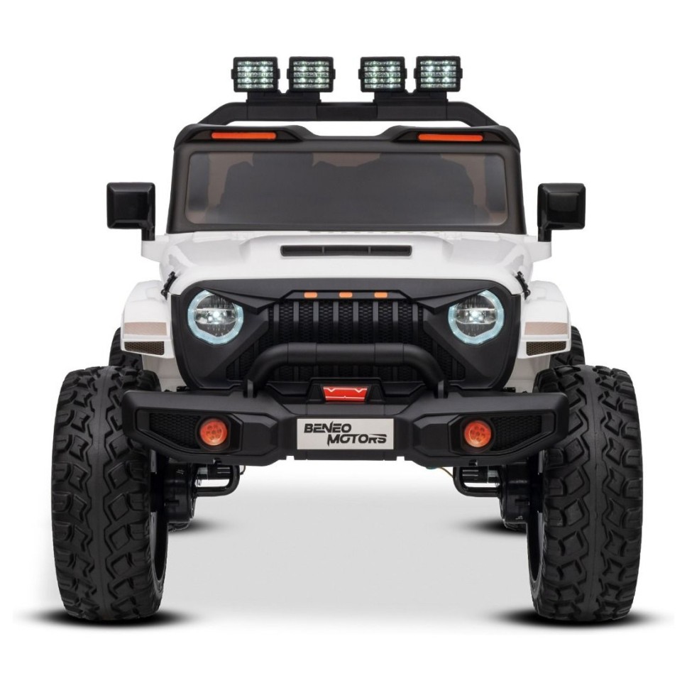 22V otroški avto OFFRIDE 210W, 4x4, Li baterija, bel, Beneo