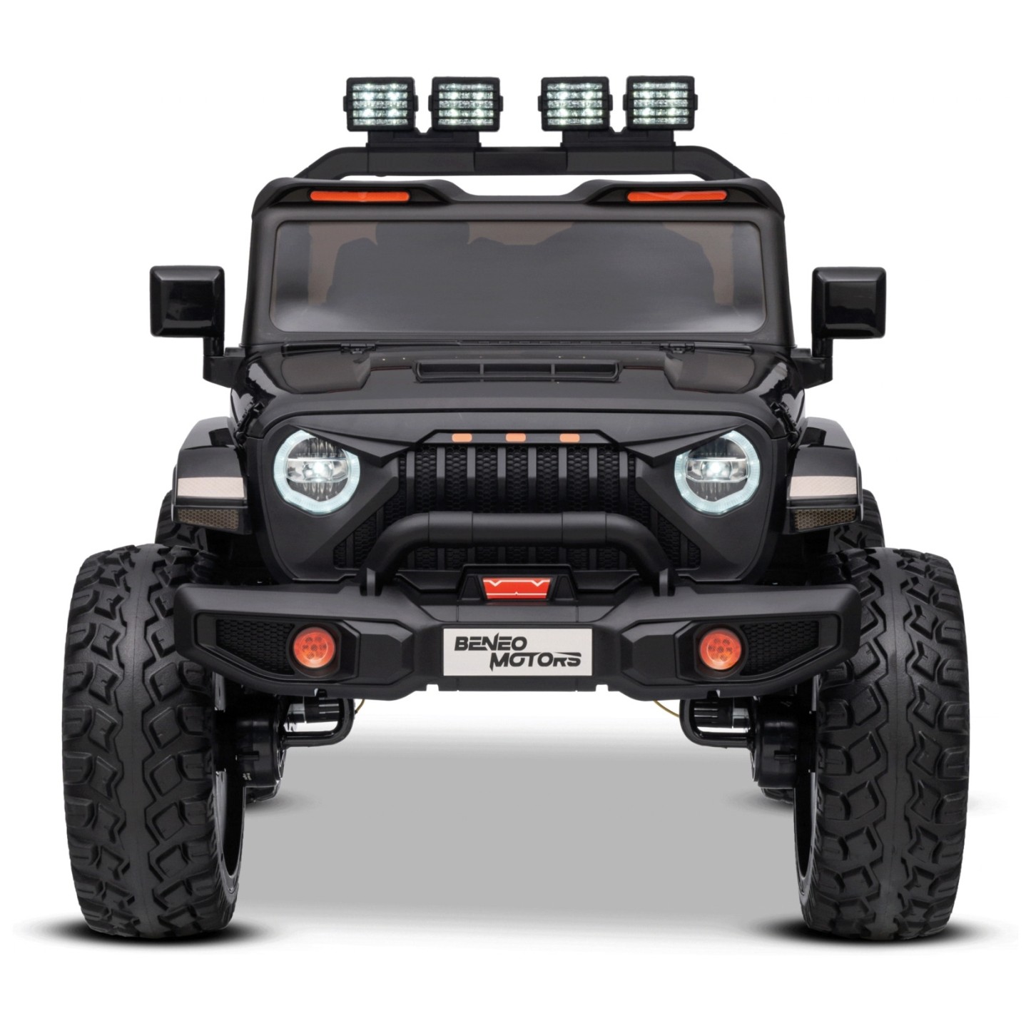 22V otroški avto OFFRIDE 210W, 4x4, Li baterija, črn, Beneo