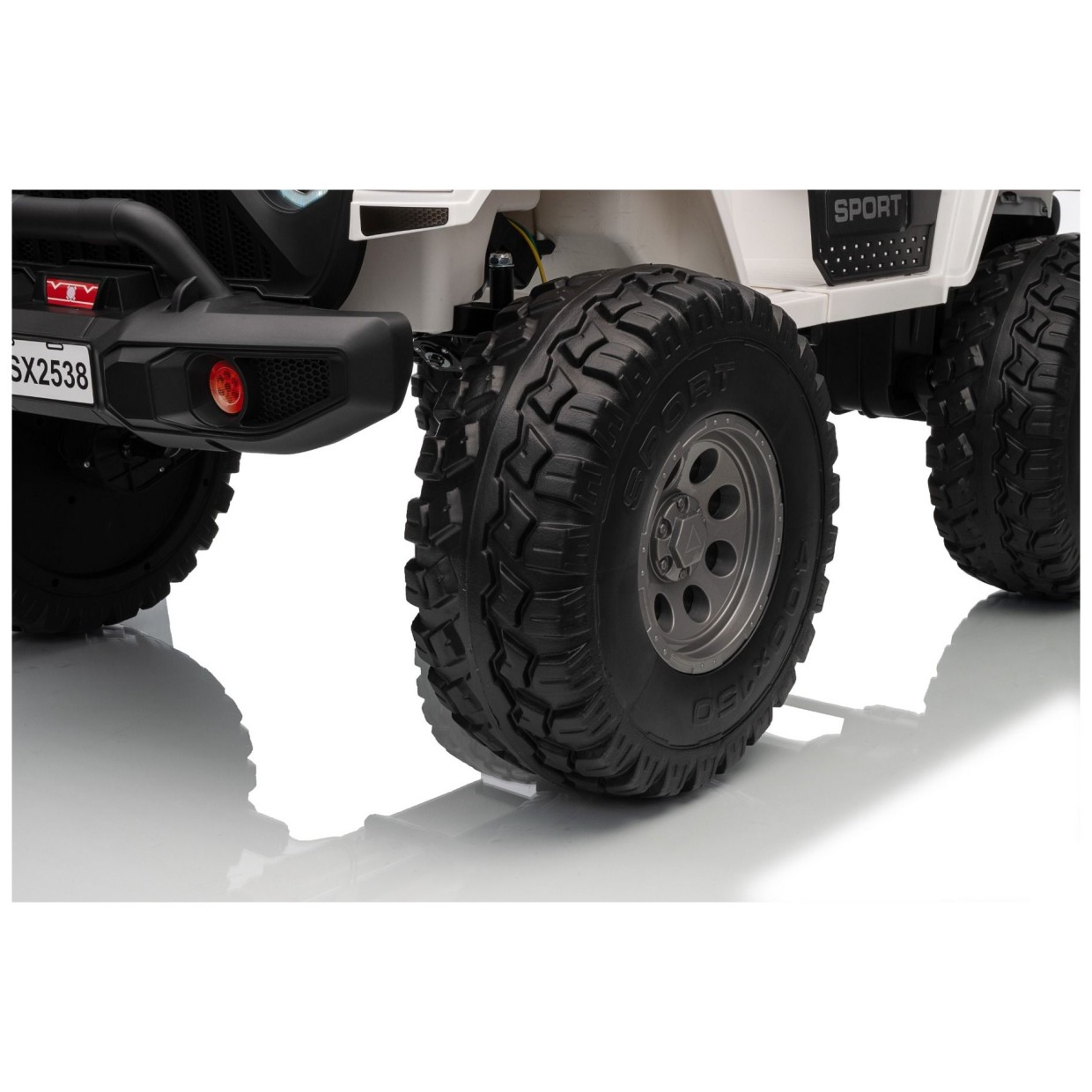 22V otroški avto OFFRIDE 210W, 4x4, Li baterija, črn, Beneo