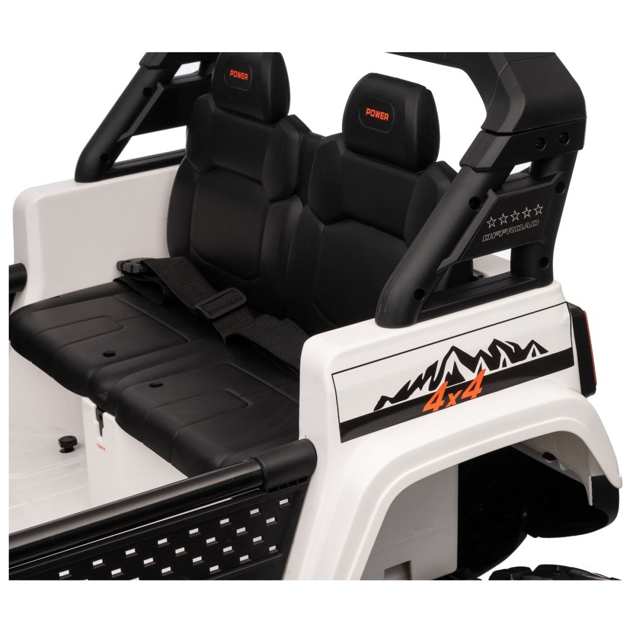 22V otroški avto OFFRIDE 210W, 4x4, Li baterija, črn, Beneo