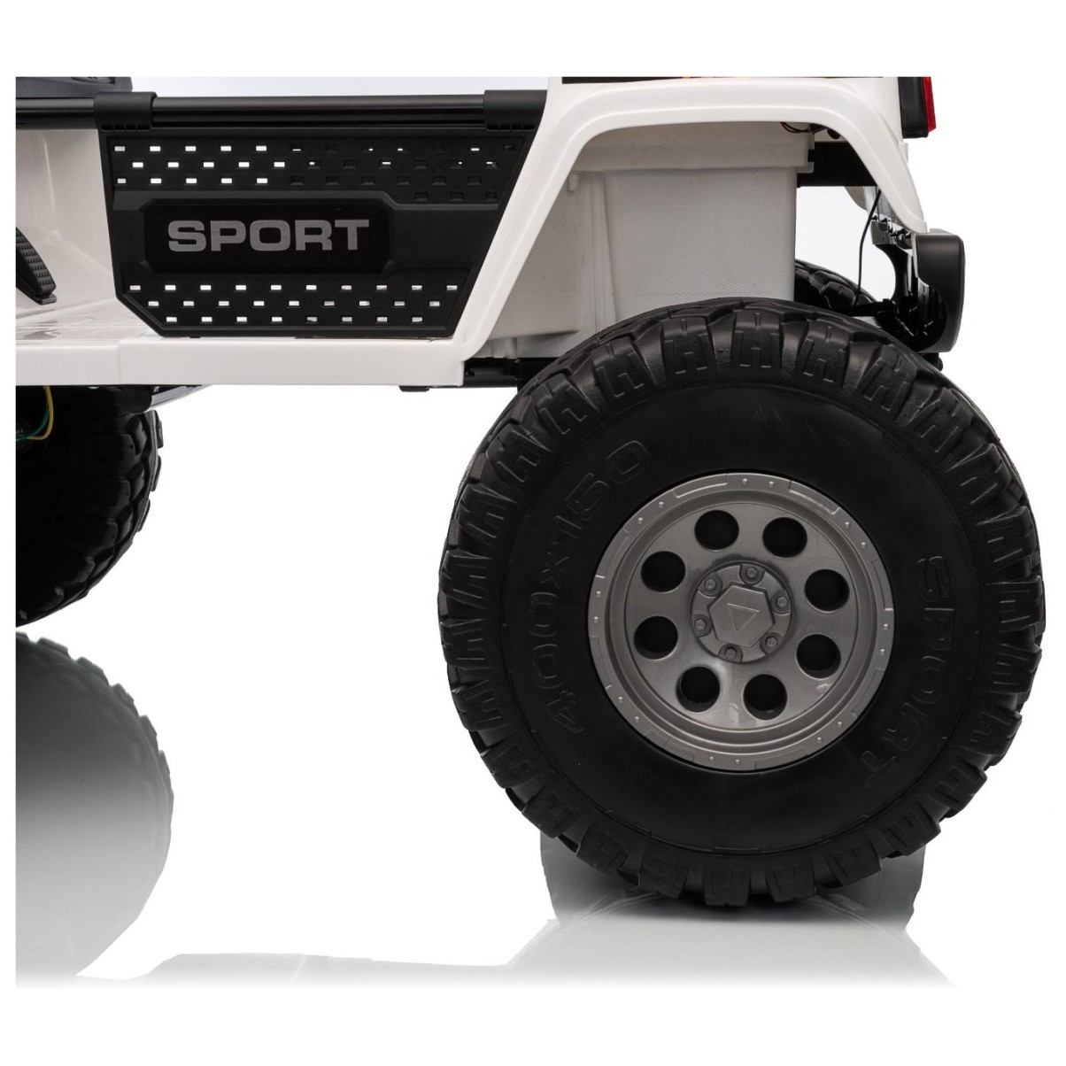 22V otroški avto OFFRIDE 210W, 4x4, Li baterija, črn, Beneo