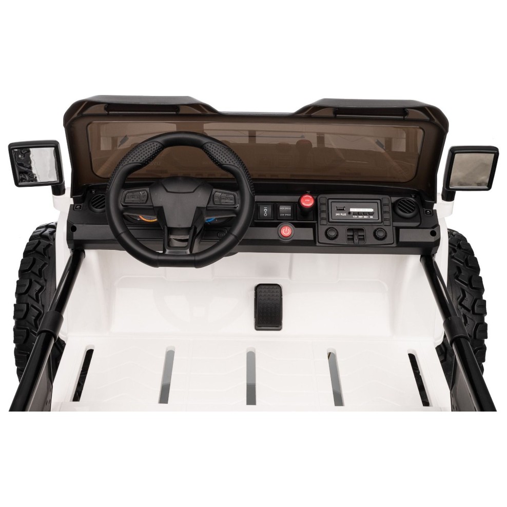 22V otroški avto OFFRIDE 210W, 4x4, Li baterija, črn, Beneo