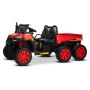 22V RIDER XXL 6X6 800W - dječji akumulatorski auto, crveni
