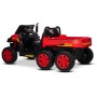 22V RIDER XXL 6X6 800W - dječji akumulatorski auto, crveni