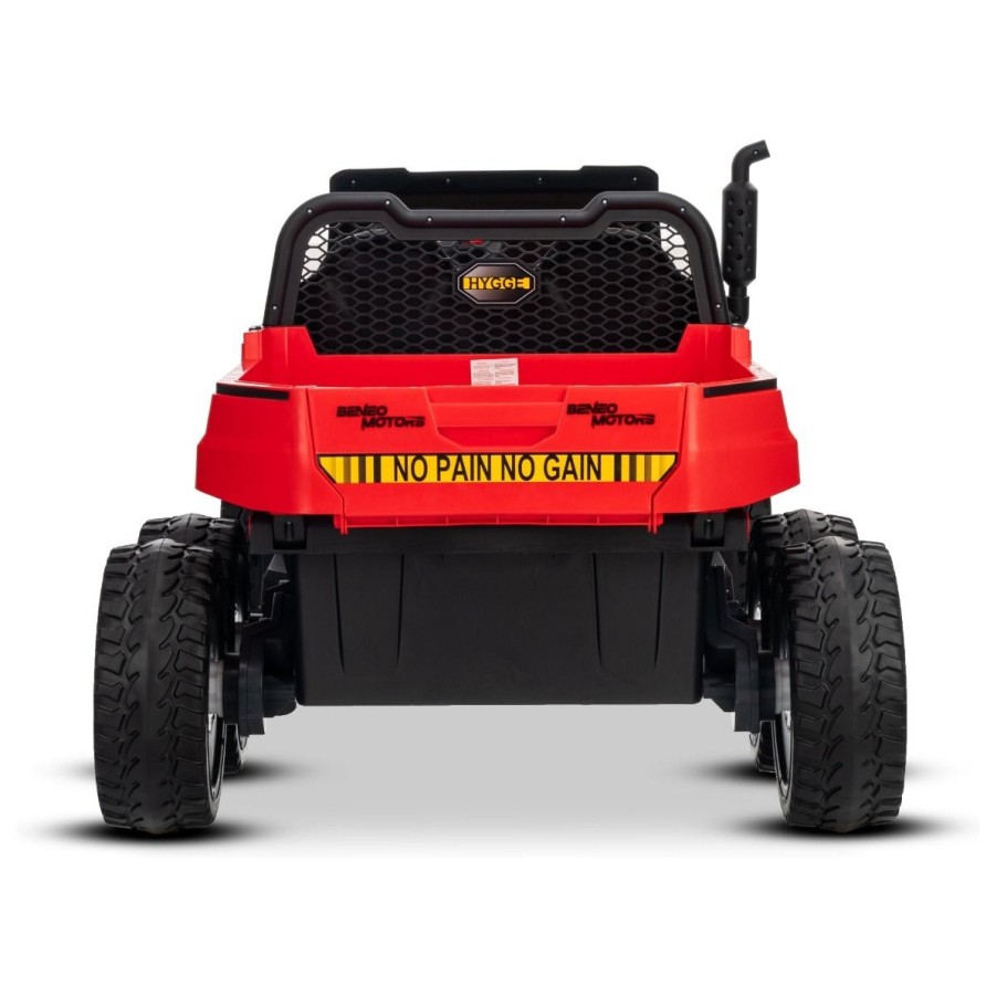 22V RIDER XXL 6X6 800W - dječji akumulatorski auto, crveni