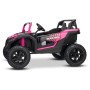 22V UTV XXL Li-Ion - dječji akumulatorski auto pink, za djevojčice